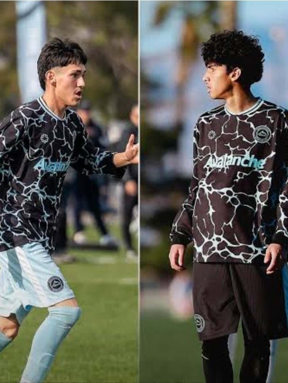Unisex /Utah Avalanche Long Sleeve Soccer Jersey / 7 / Seven Castain